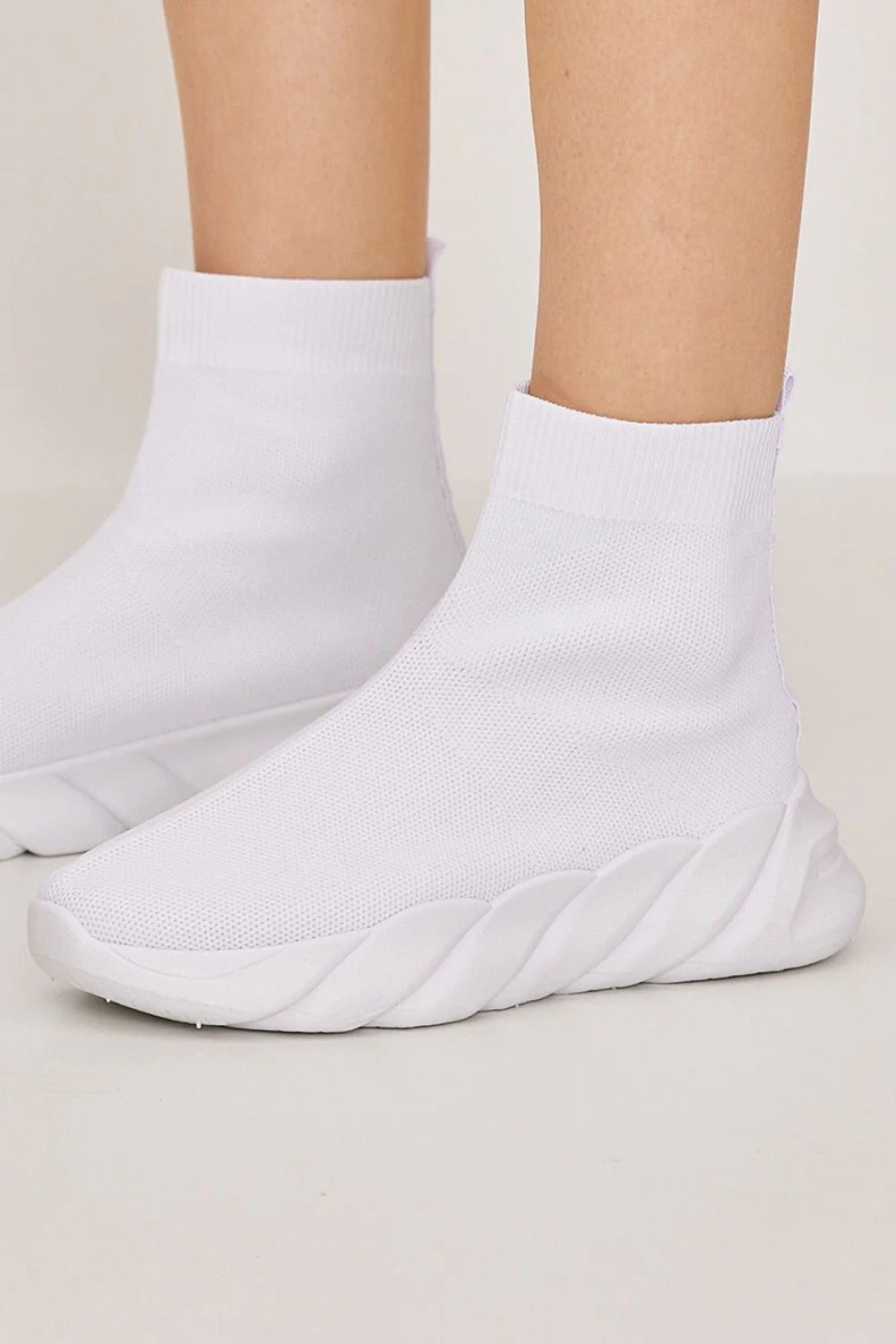 White sock shoes